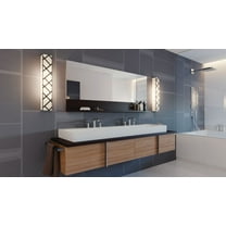 AFX - Haven - 39 Inch 64W 2 LED Bath Vanity-Black Finish