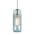 thumbnail image 1 of AFX  Hermosa 1-light Satin Nickel 4000K LED Pendant Clear Swirl 120-277 V, 1 of 5
