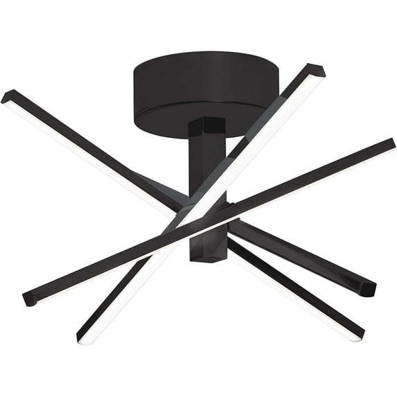 AFX JAXF1515L30D1BK Jaxx Flush Mount, Black