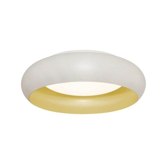AFX  Kayce 15'' LED Flush Mount White