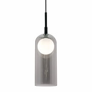 AFX Kiran 4" LED Pendant Light - Black - 3000K - 4"Dia x 14"H