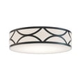 thumbnail image 1 of AFX - Lake - 3 Light Flush Mount In Contemporary Style-4 Inches Tall and 16, 1 of 2