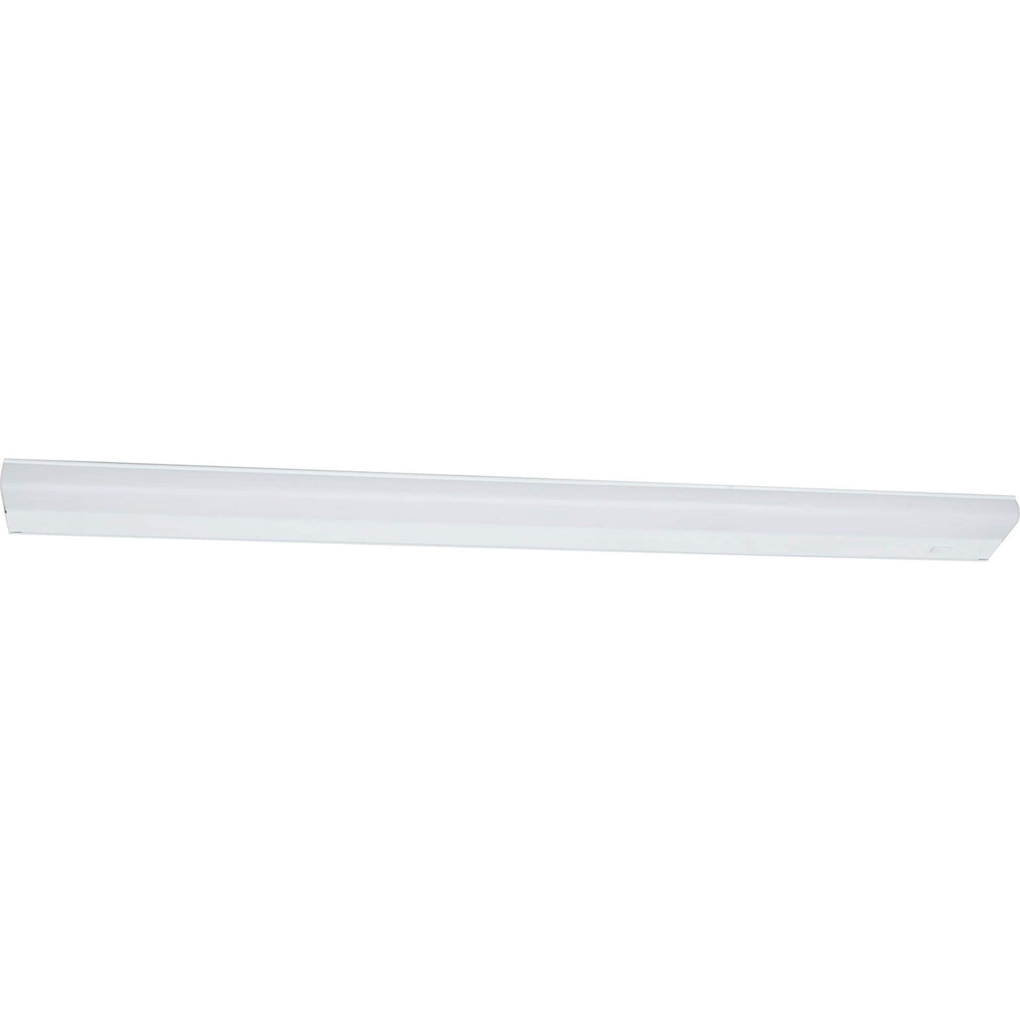 White 33-Inch Steel and Acrylic LED Under Cabinet Light
