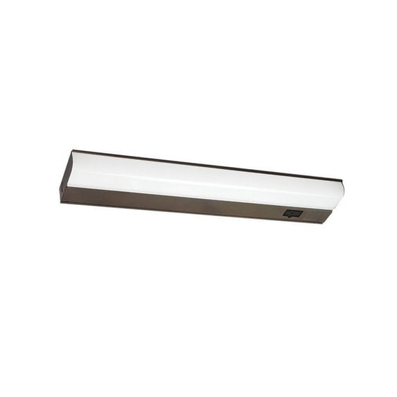 AFX Led T5L 42-inch ADA Oil-Rubbed Bronze LED Under Cabinet, White Acrylic Shade
