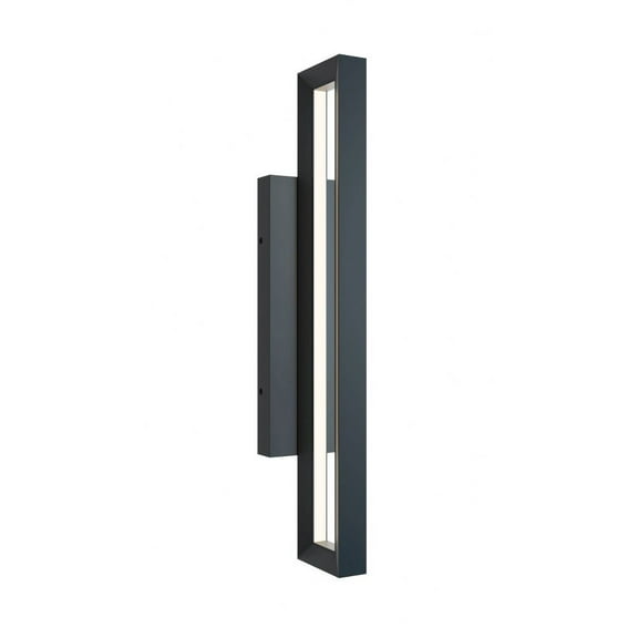 AFX  Liam LED Outdoor Sconce Black, White - 24"