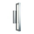 thumbnail image 1 of AFX  Liam LED Outdoor Sconce Painted Nickel, White - 18", 1 of 1