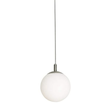 AFX - Loretto - 1 Light Pendant-Satin Nickel Finish    -Traditional Installation