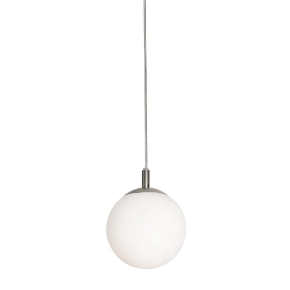 LRTP11MBSN AFX Loretto - 1 Light Pendant-Satin Nickel Finish -Traditional Installation