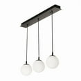 thumbnail image 1 of LRTP07MBBKLNR3 AFX Loretto - 3 Light Triple Pendant In Modern Style-7 Inches Tall and 7 Inches Wide-Black Finish, 1 of 2