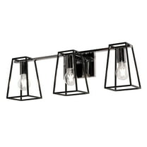 AFX  Lynn Light Black Vanity 3 Lights