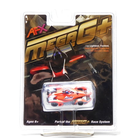 AFX MEGA G + FORMULA N #4 SLOT CAR HO SCALE RED / GRAY AFX22066