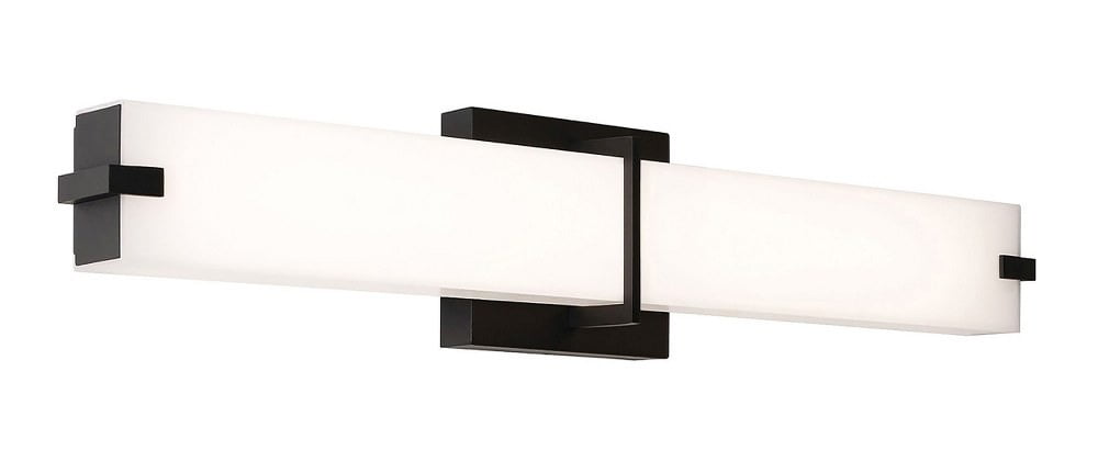 Miller 36" Black Steel LED Vanity Light