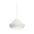 thumbnail image 1 of AFX Milo Pendant Medium Base 120V Black White, 1 of 2