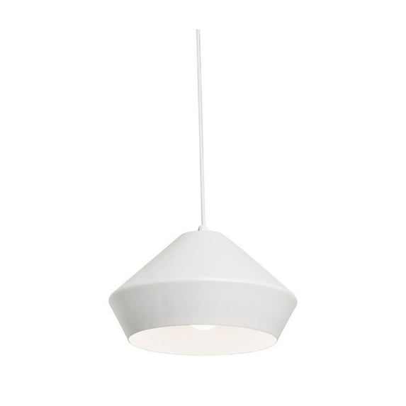 AFX Milo Pendant Medium Base 120V Black White