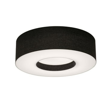 AFX  Montclair 12'' Flush Mount Black