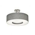 thumbnail image 1 of MCF1932LAJUD-GYSF-AFX-Montclair - 42W 1 LED Semi-Flush Mount In Modern Style-10.75 Inches Tall and 19.25 Inches Wide-Satin Nickel Finish-Grey Shade, 1 of 4