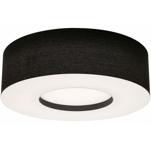 AFX  Montclair 30'' LED Flush Mount Black