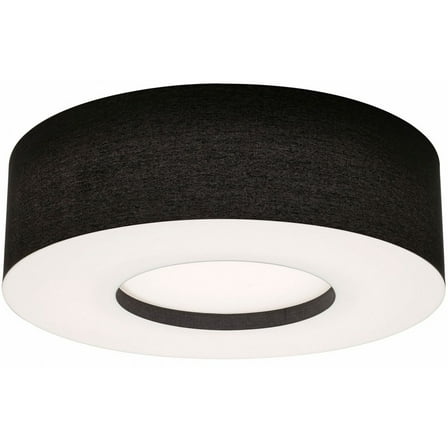 AFX Montclair 30'' LED Flush Mount Black