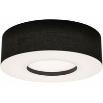 MCF3044MB-BK AFX Montclair - Drum Flush Mount In Modern Style-9.5 Inches Tall and 30 Inches Wide-Black Finish-Incandescent Lamping Type