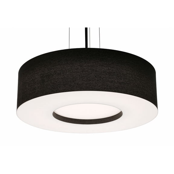 AFX  Montclair 24'' Medium Base Pendant Black