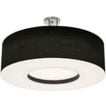thumbnail image 1 of MCF3044L5AJUD-BKSF AFX Montclair - Drum Semi-Flush Mount In Modern Style-14.75 Inches Tall and 30 Inches Wide-Satin Nickel Finish-LED Lamping Type, 1 of 2