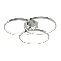 AFX - Orion - 33W 1 LED Flush Mount In Modern Style-3.5 Inches Tall and 20