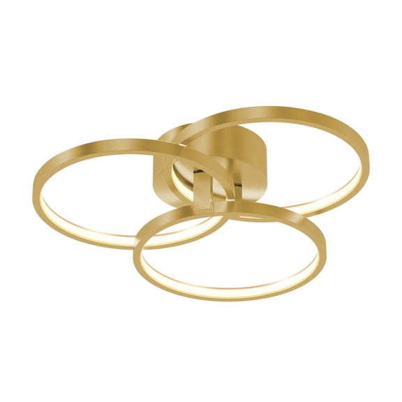 AFX Orion Flushmount LED Light 26W Satin Brass Satin Brass