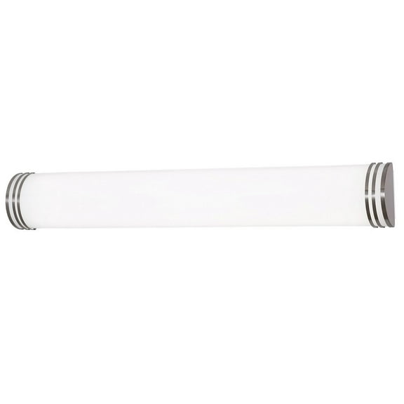 PLMV3606LAJUDSN AFX Palmer - 25W 1 LED Bath Vanity In Modern Style-5.5 Inches Tall and 3.5 Inches Wide-Satin Nickel Finish-30 Watt