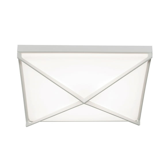 AFX - Pearson - 15.91 Inch 27W 1 LED Flush Mount-White Finish