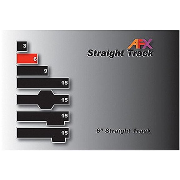 AFX Track, Straight 6" Pair AFX70608