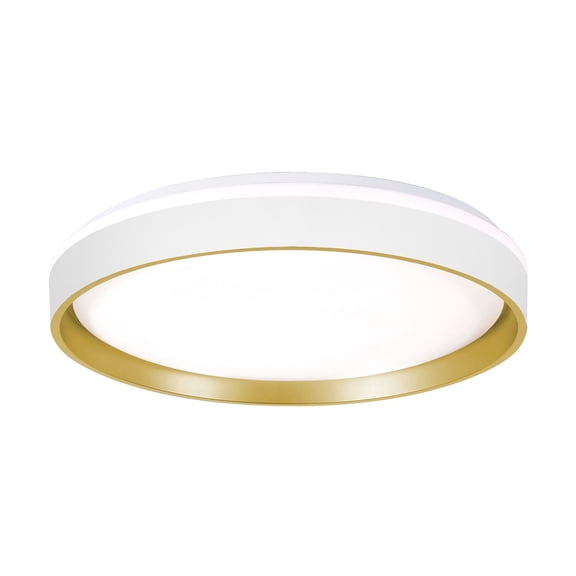 AFX Rana LED Flush Mount Light White - 19"