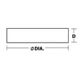 thumbnail image 1 of AFX Reveal 12-inch White and Black LED Flush Mount, White Acrylic Shade 120V-277V, 1 of 4
