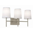 thumbnail image 1 of ROSV2211CBSN AFX Rose - 3 Light Bath Vanity In Contemporary Style-11 Inches Tall and 22 Inches Wide-Satin Nickel Finish, 1 of 3