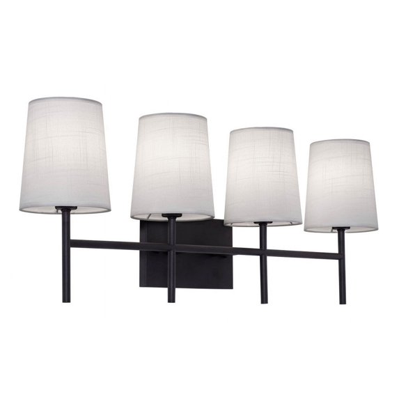 AFX - Rose - 4 Light Bath Vanity In Contemporary Style-11 Inches Tall and 27
