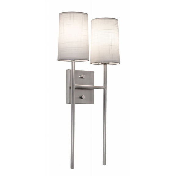 AFX  Rose LED Sconce 2-Light - Satin Nickel