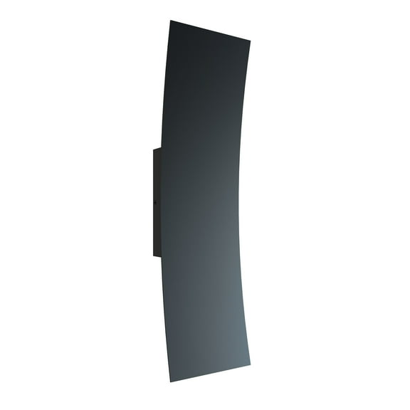 AFX Sadie 18" Outdoor Sconce Black Black