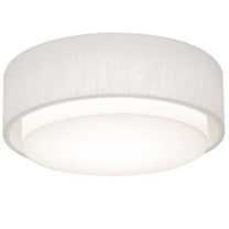 AFX Sanibel 16'' Flush Mount Linen White