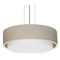 thumbnail image 1 of SAP2332LAJUDSN-JT-AFX-Sanibel - 23 Inch LED Pendant-Satin Nickel Finish-Jute Shade Color, 1 of 6