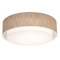 SAF1824MB-JT AFX Sanibel - 3 Light Flush Mount In Modern Style-5.63 Inches Tall and 18 Inches Wide-Jute Finish