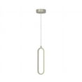 thumbnail image 1 of AFX  Sienna 12'' 1-Light LED Pendant Painted Nickel, 1 of 3