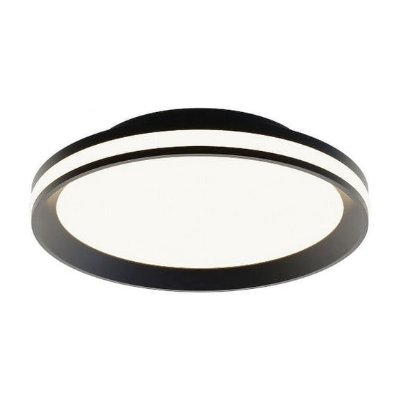 AFX  Sona LED Flush Mount Black, White - 12"