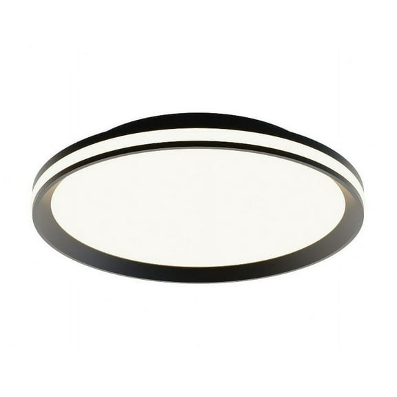 AFX  Sona LED Flush Mount Black, White - 16"