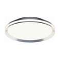 thumbnail image 1 of AFX  Sona LED Flush Mount Satin Nickel, White - 16", 1 of 3