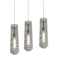 thumbnail image 1 of AFX Spun 3 Light Linear Pendant Smoke, 1 of 3