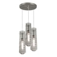 thumbnail image 1 of AFX Spun 3 Light Round Pendant Smoke, 1 of 2