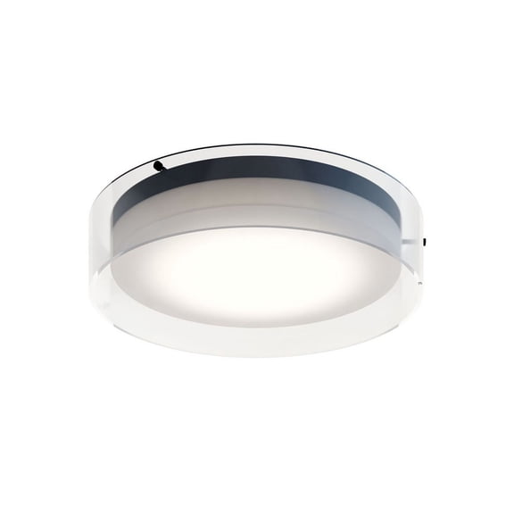 AFX  Studio 12'' LED Ceiling Flush Mount 16-Inch - Black