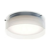 AFX  Studio 12'' LED Ceiling Flush Mount 12-Inch - Polished Chrome