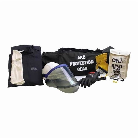 AG-12 -L Arc Flash Jacket and Bib Kit, Navy, L