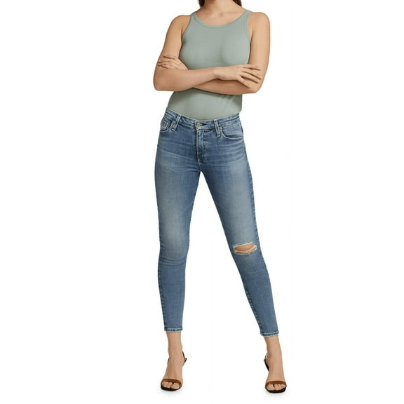 AG 15 YEARS CLAIRIDGE Women's Farrah High Rise Skinny Ankle Jeans , 29