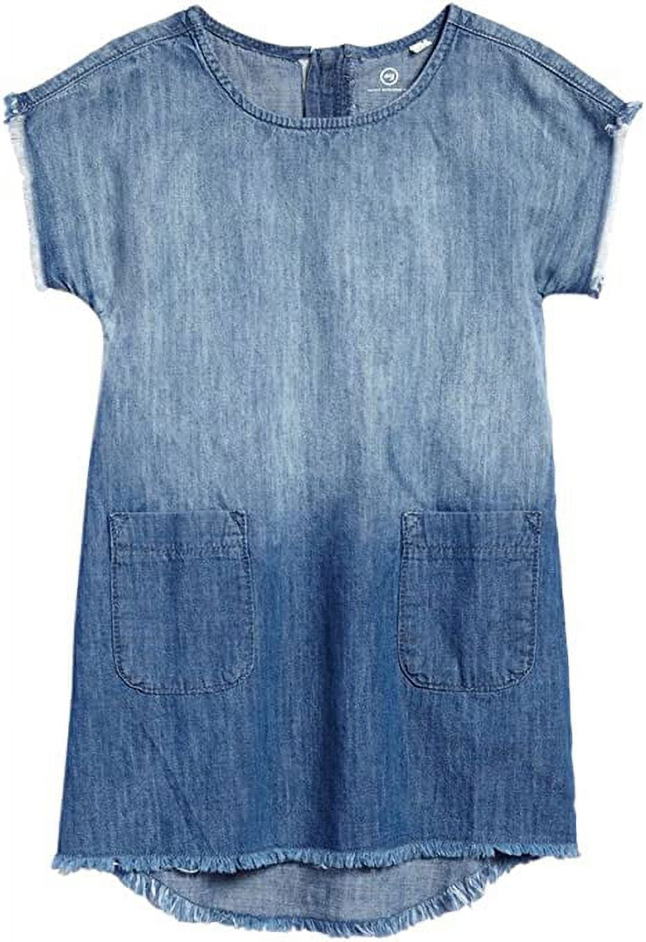 adriano goldschmied denim dress AG Kids Dip Dye Chambray Buy Friends Like These handmade with love Itpldigitech A roomy fit and COLOR:Burnished Brown